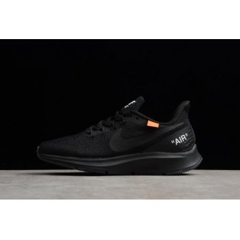 Off-White x Nike Air Zoom Pegasus 35 Black and WoSize Running Shoes Shoes